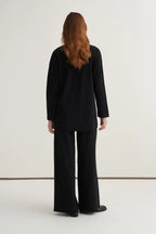 Black Basic Sweatshirt