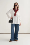 Ecru Basic Sweatshirt