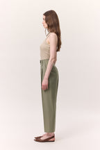 Tencel sage green suit