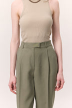 Tencel sage green suit
