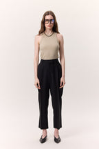 Tencel black suit