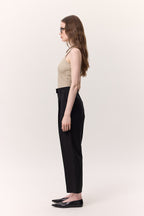 Tencel black suit