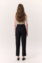 Tencel black suit