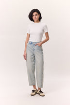 Baggy Fit Jeans Light Blue