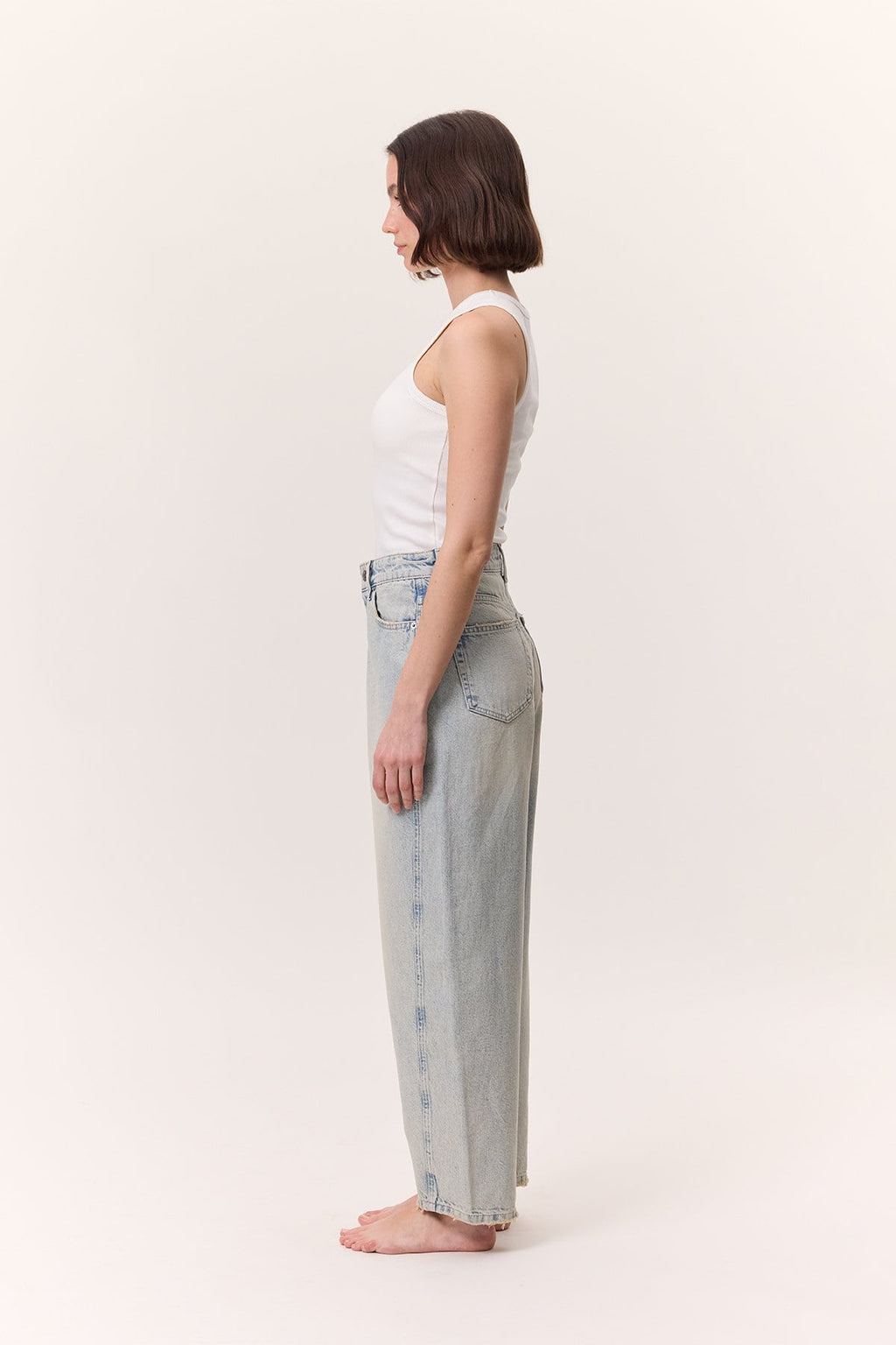 Baggy Fit Jeans Light Blue