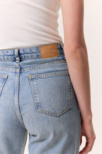 Straight Leg Jeans Blue