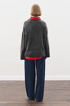 Chunky oversize sweater anthracite