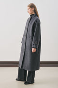Rai oversize coat navy