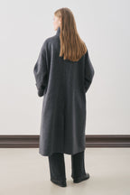 Rai oversize coat navy