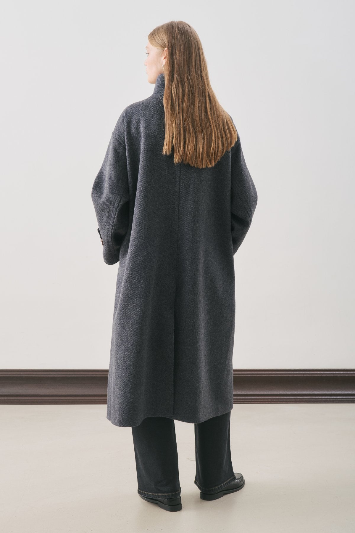 Rai oversize coat navy