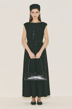 Belt Detailed Dress Black