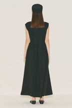Belt Detailed Dress Black