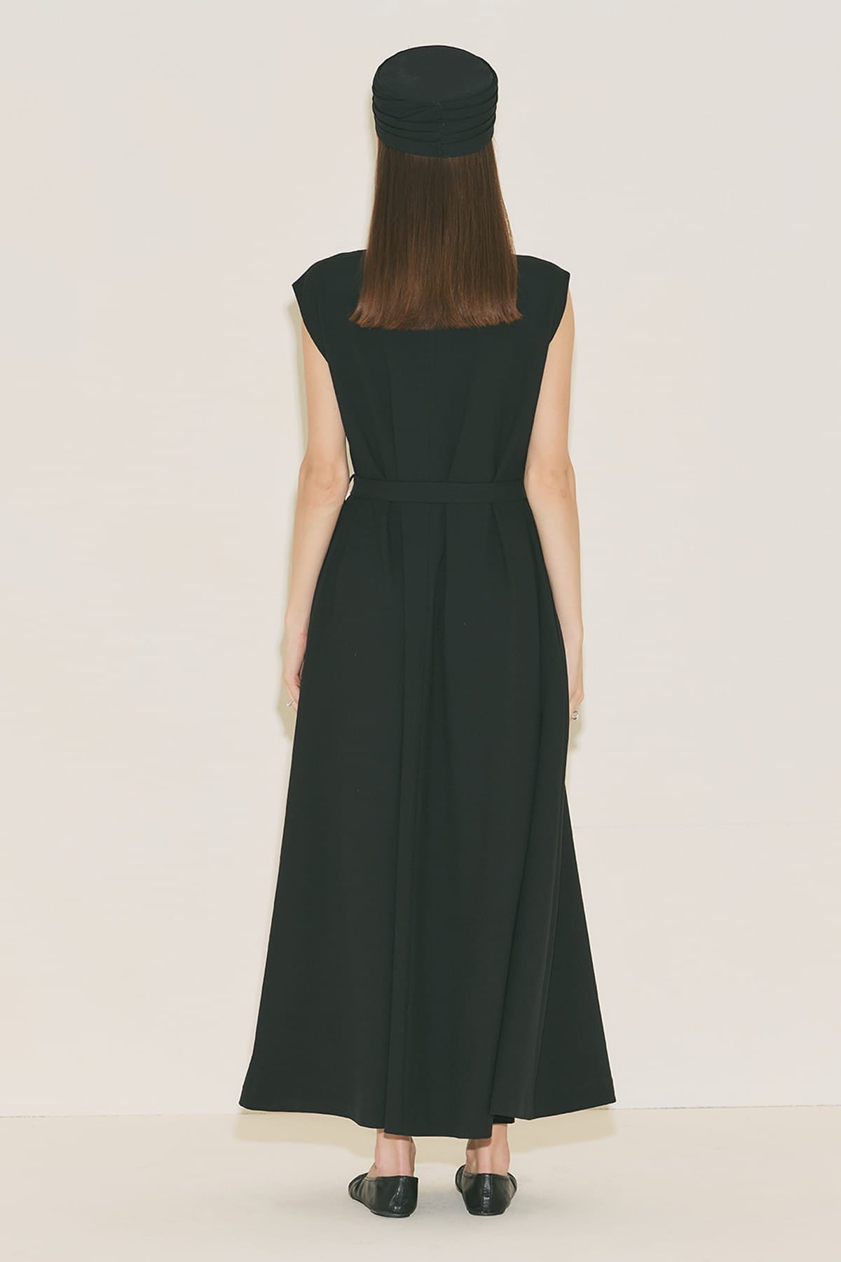 Belt Detailed Dress Black