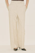 Limited edition wide sleeve trench coat suit beige