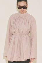 Pleated Tunic Pink