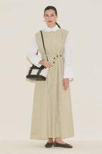 Belt Detailed Dress Green