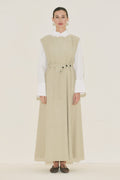 Belt Detailed Dress Green