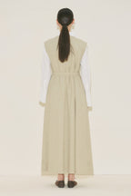 Belt Detailed Dress Green