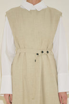Belt Detailed Dress Green