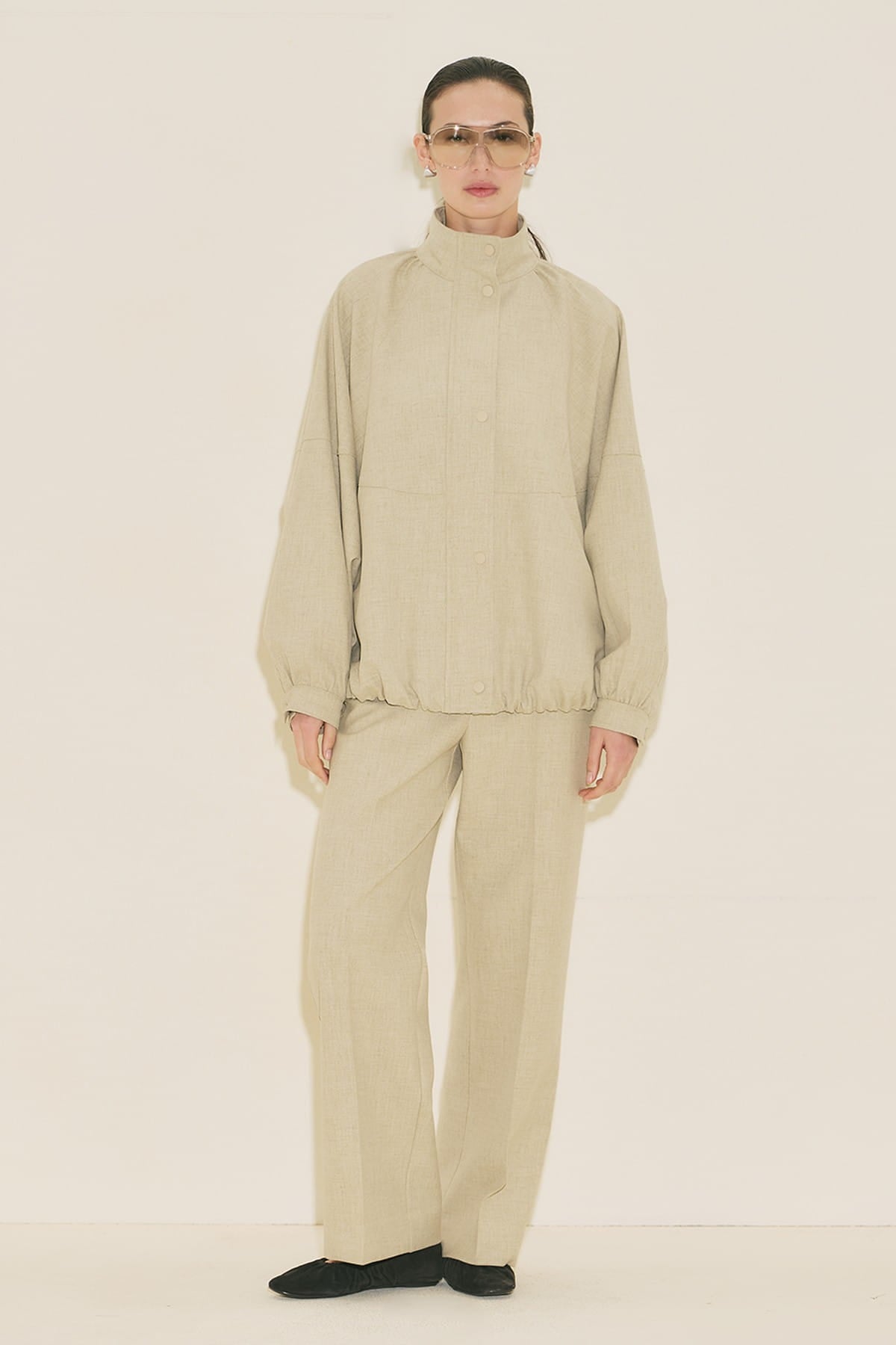 Premium bomber suit green