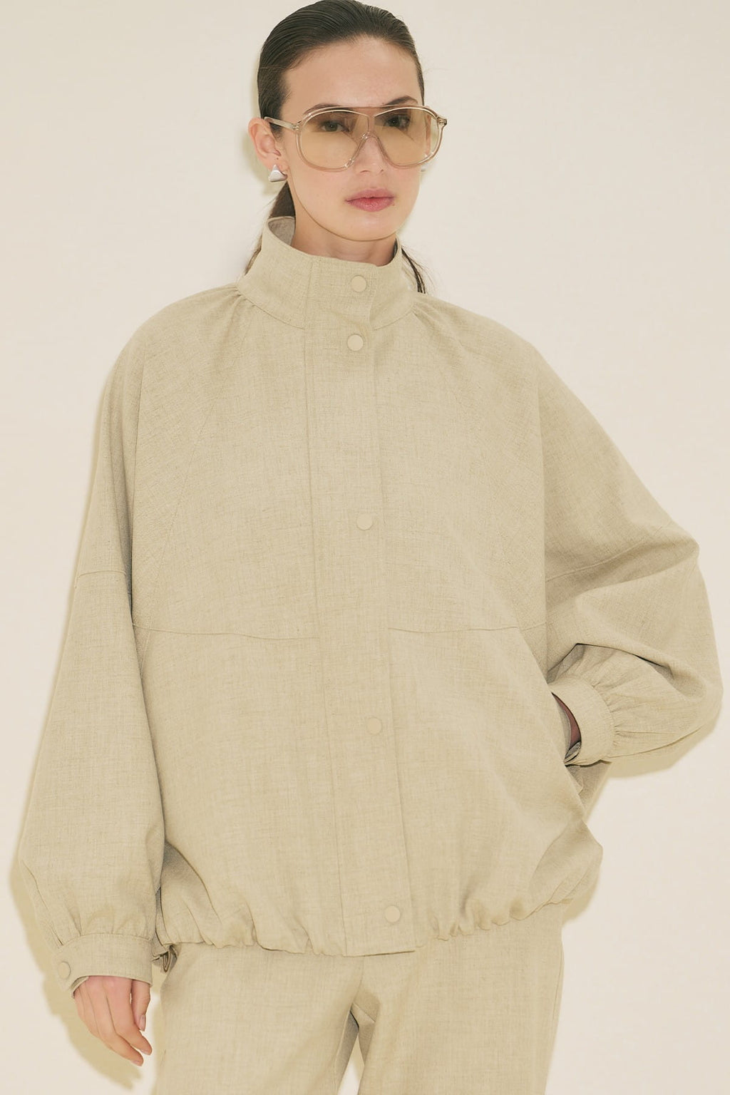 Premium bomber suit green