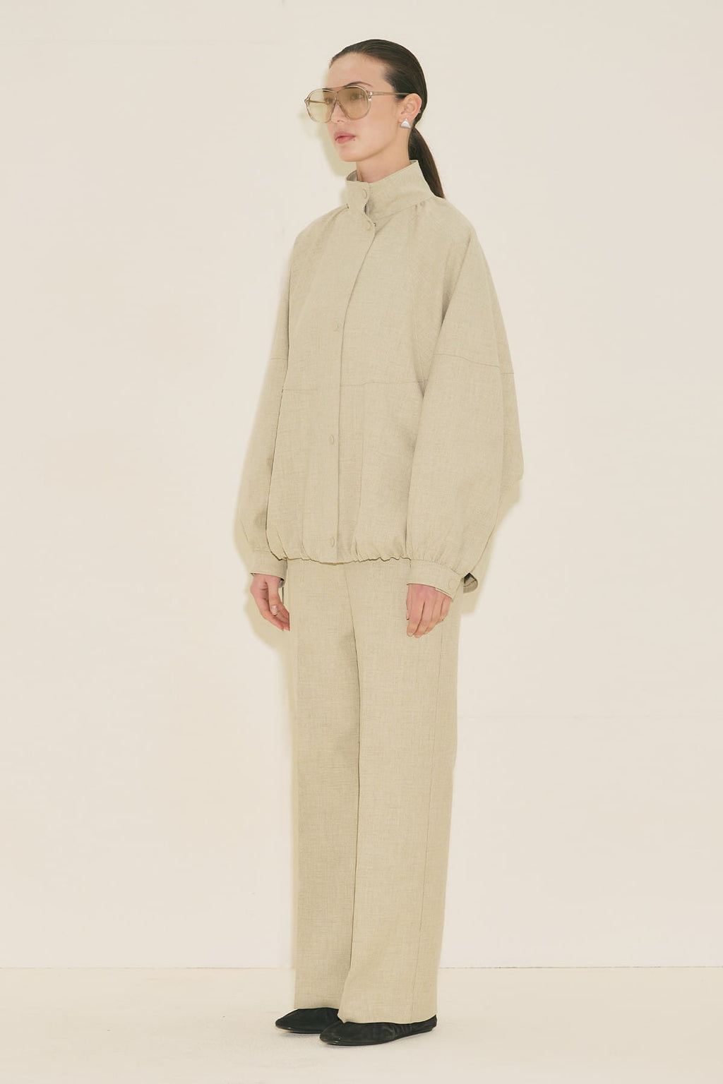 Premium bomber suit green