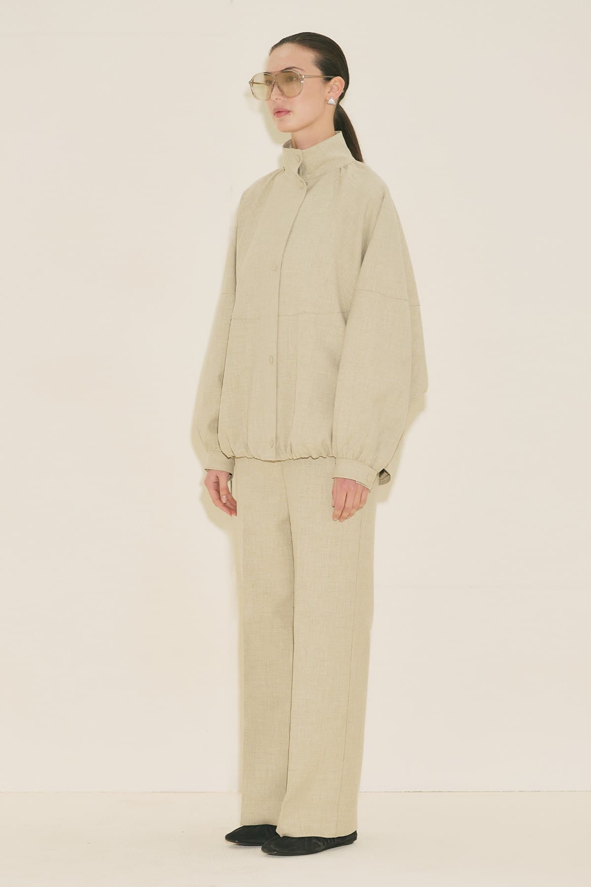 Premium bomber suit green