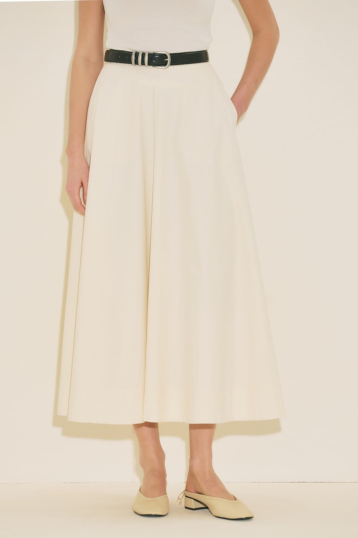 Flared Skirt Vanilla