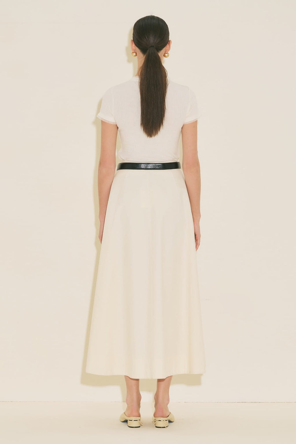 Flared Skirt Vanilla