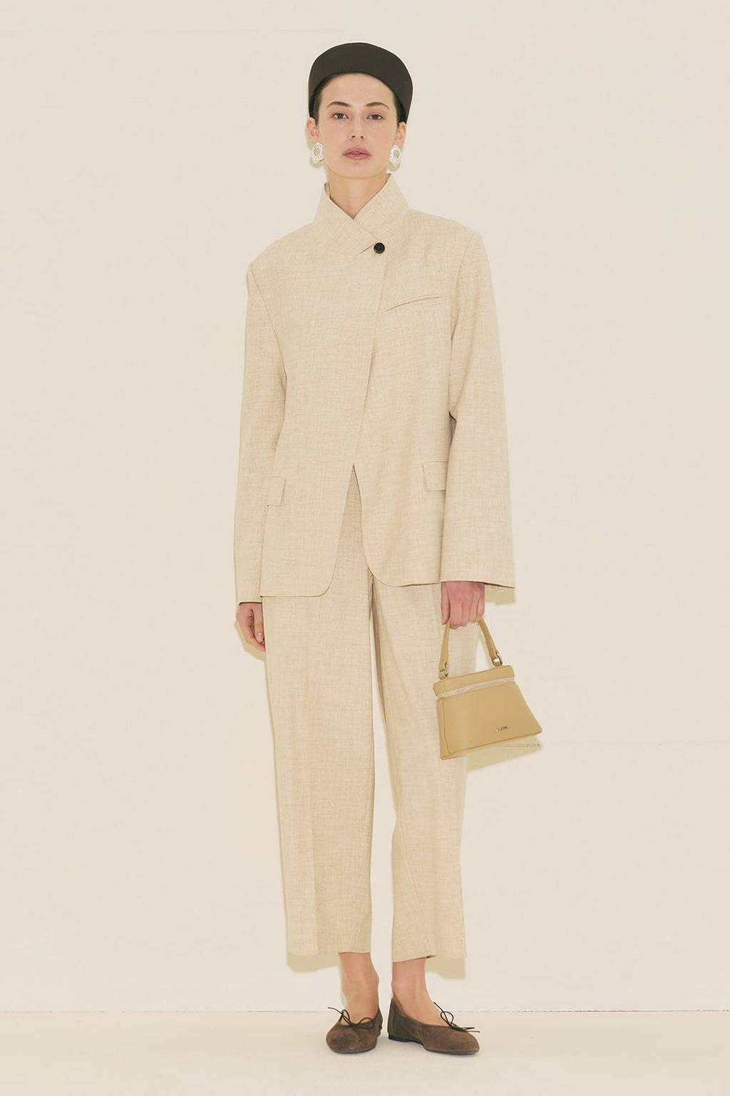 Milanda blazer - suit beige