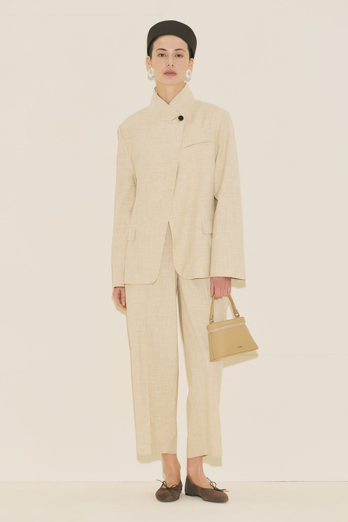 Milanda blazer - suit beige