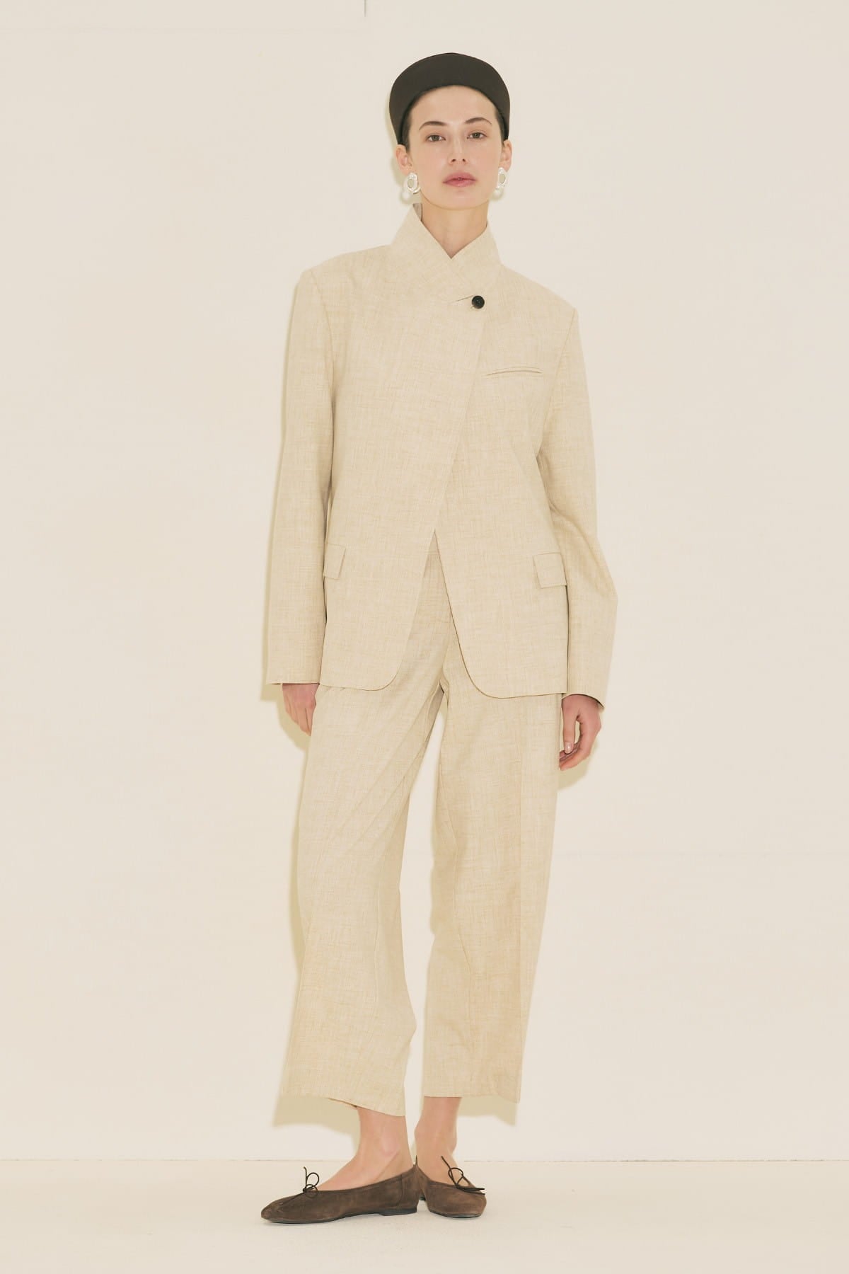 Milanda blazer - suit beige