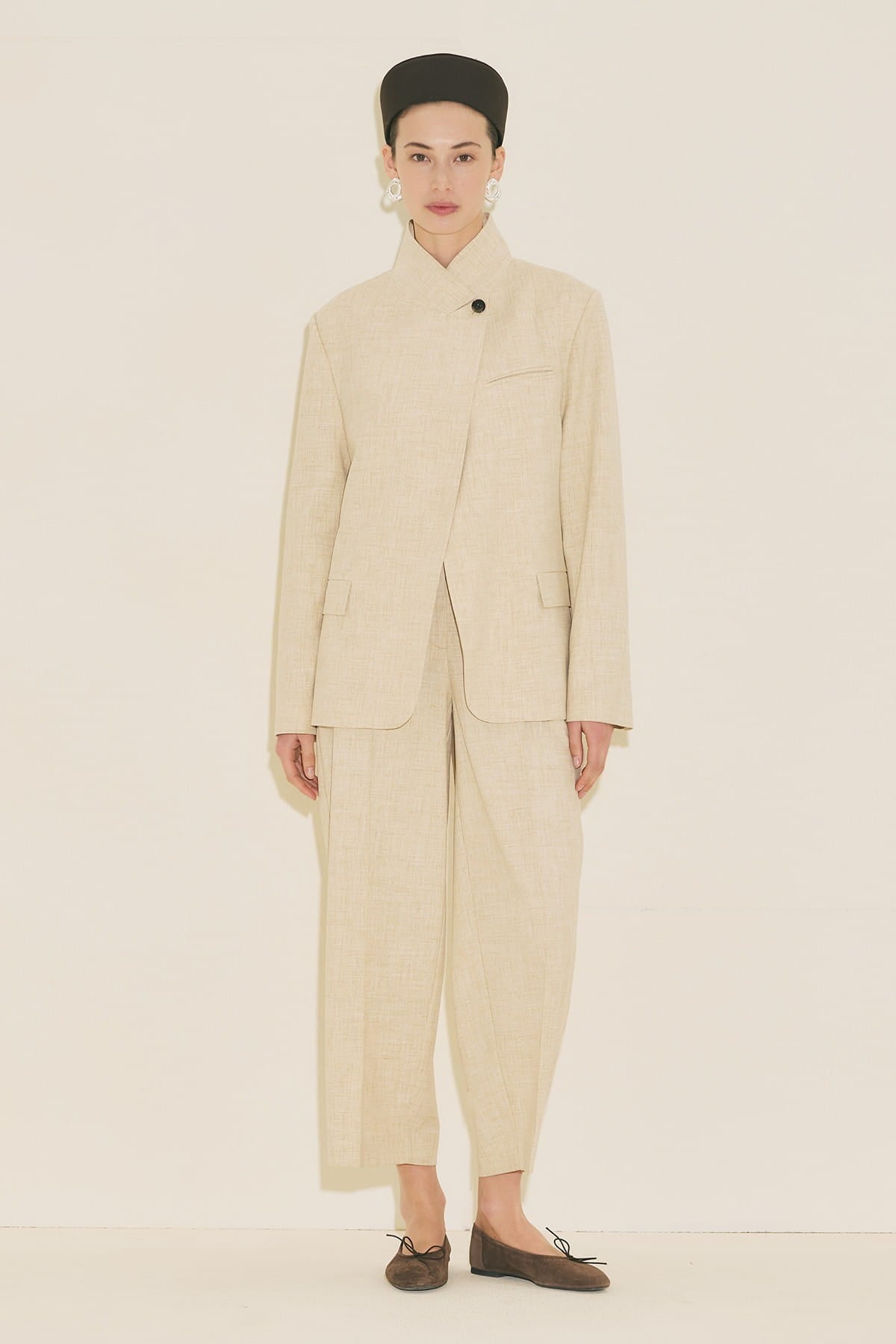 Milanda blazer - suit beige