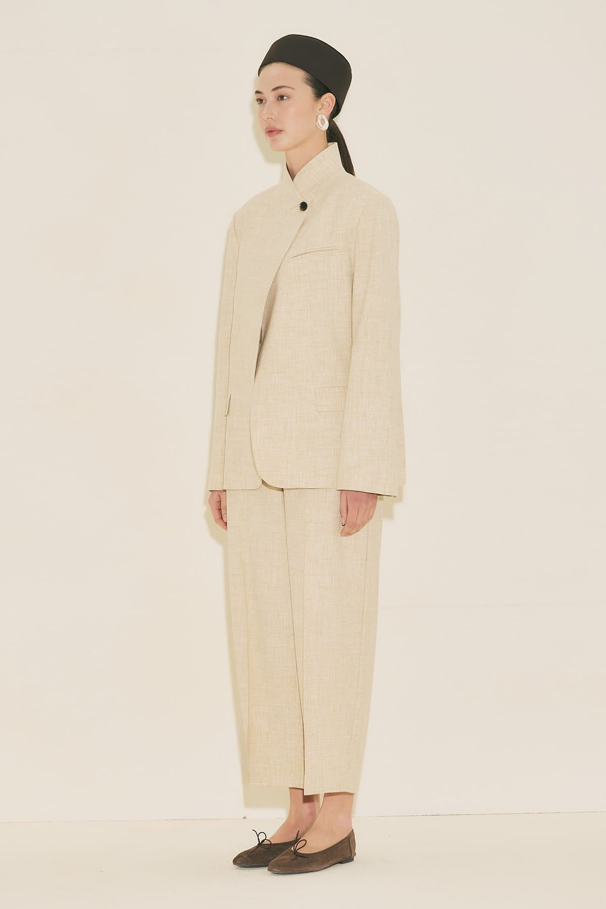 Milanda blazer - suit beige
