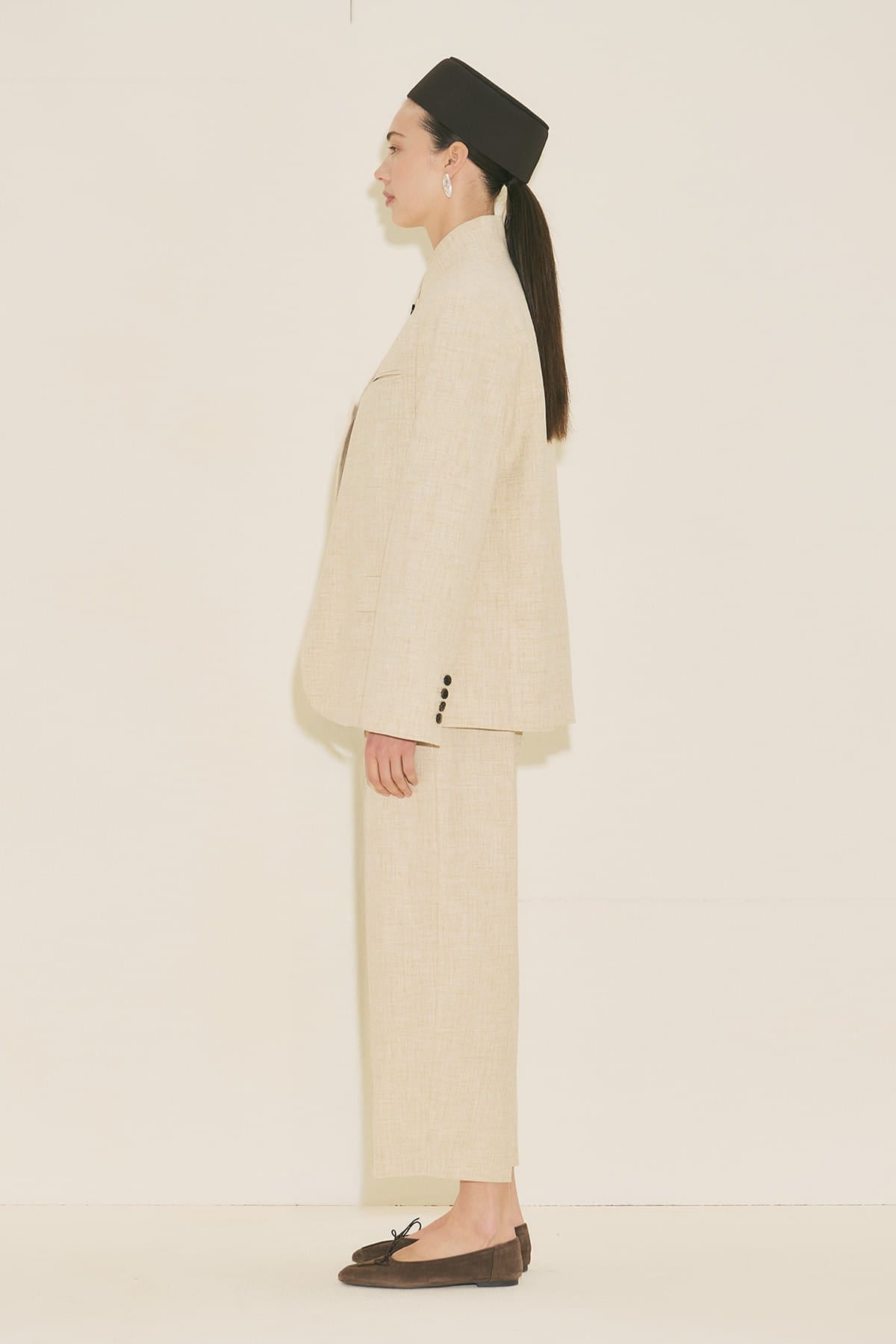 Milanda blazer - suit beige
