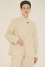 Milanda blazer - suit beige