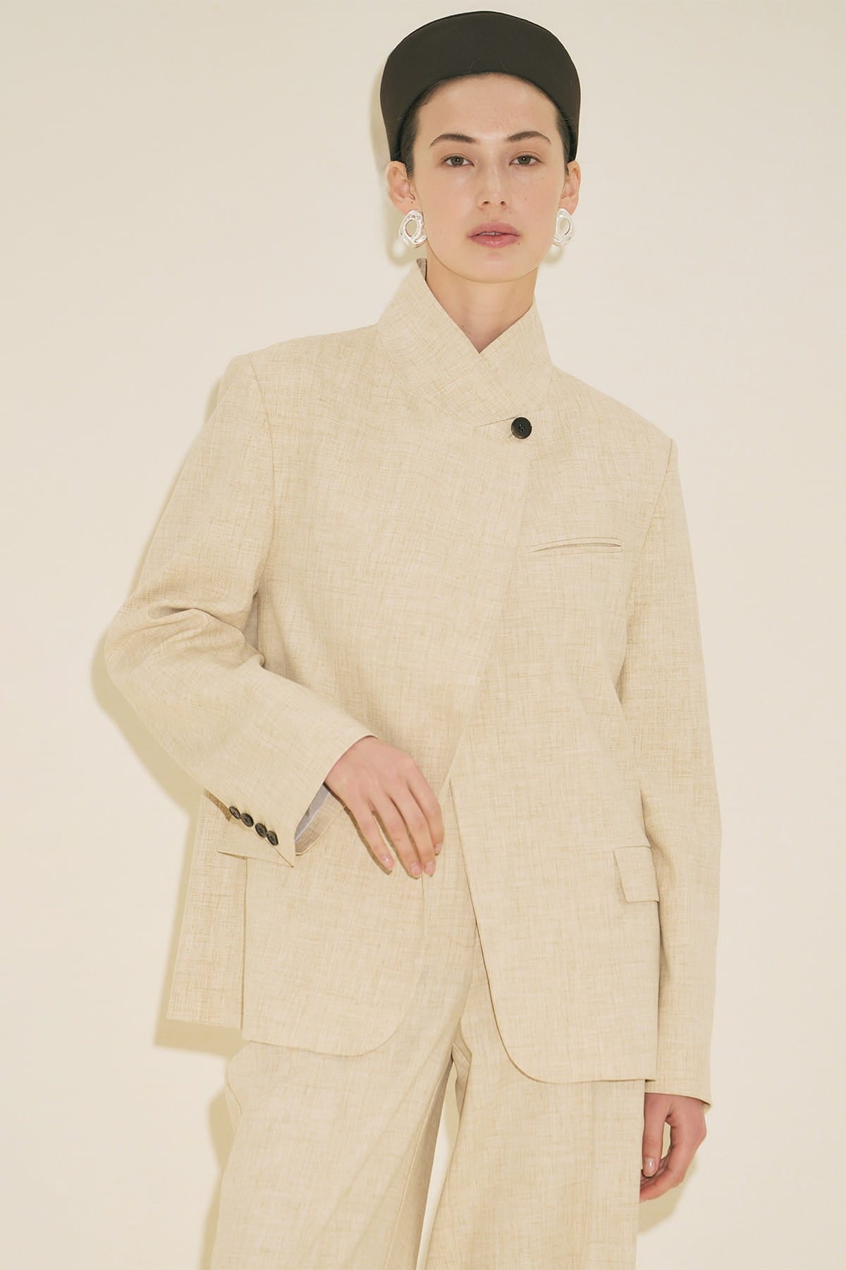 Milanda blazer - suit beige