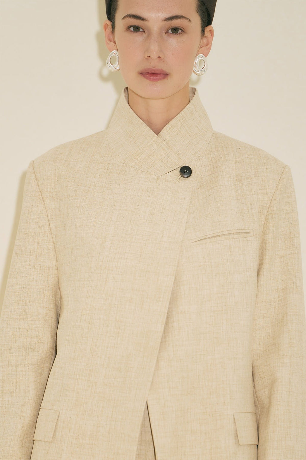 Milanda blazer - suit beige