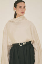 Textured Flowing Blouse Stone