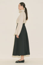 Textured Flowing Blouse Stone