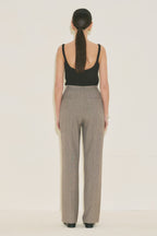 Yui Belted Tailored Suit Mink