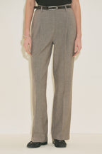 Yui Belted Tailored Suit Mink