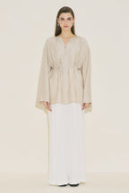 Textured Cast Tunic Stone