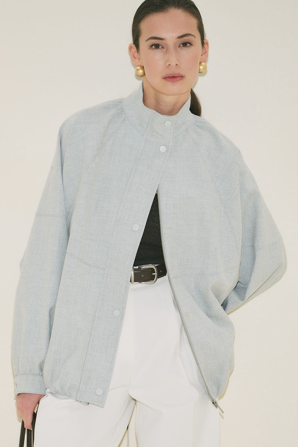 Premium bomber jacket blue