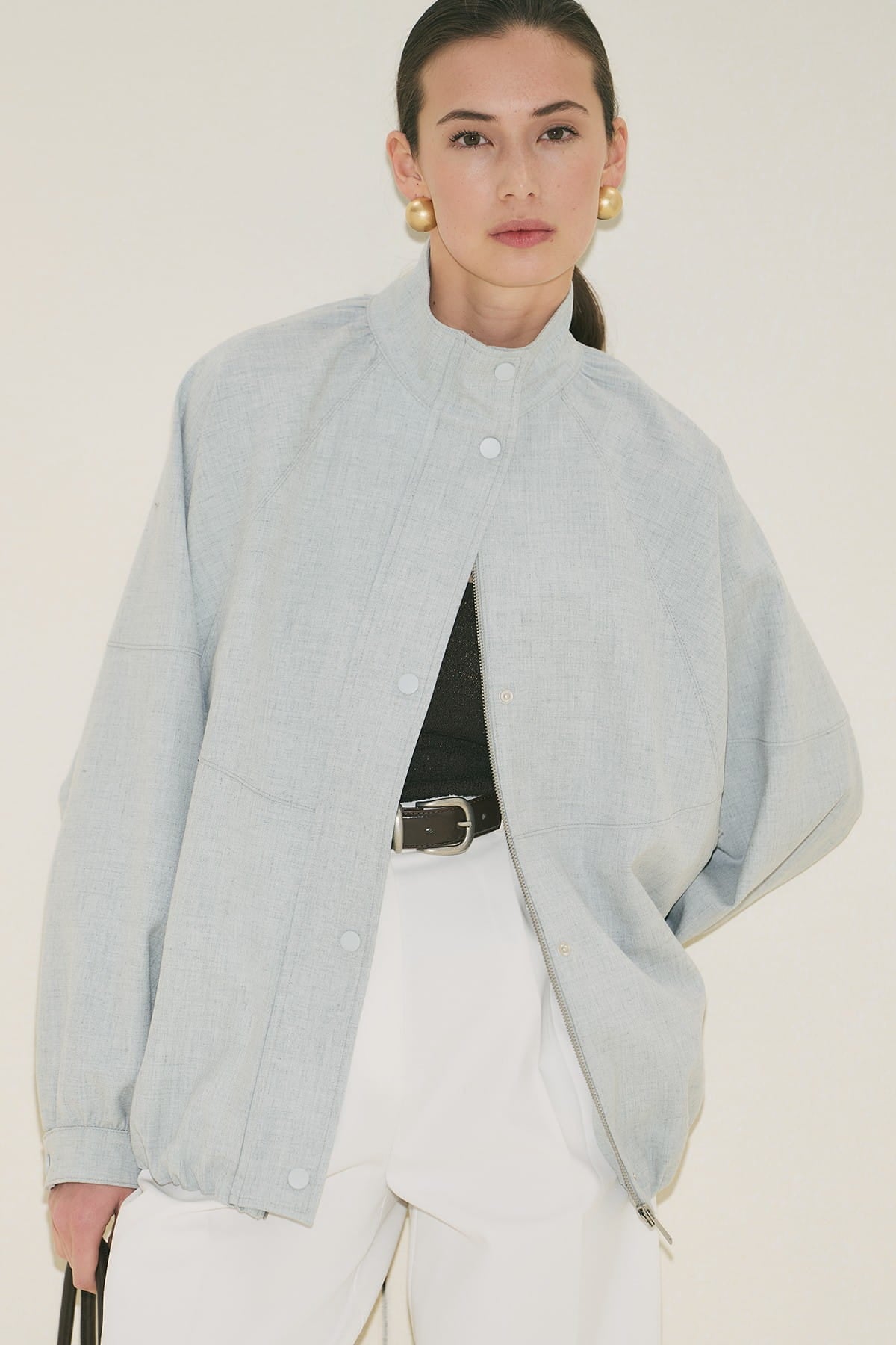 Premium bomber jacket blue