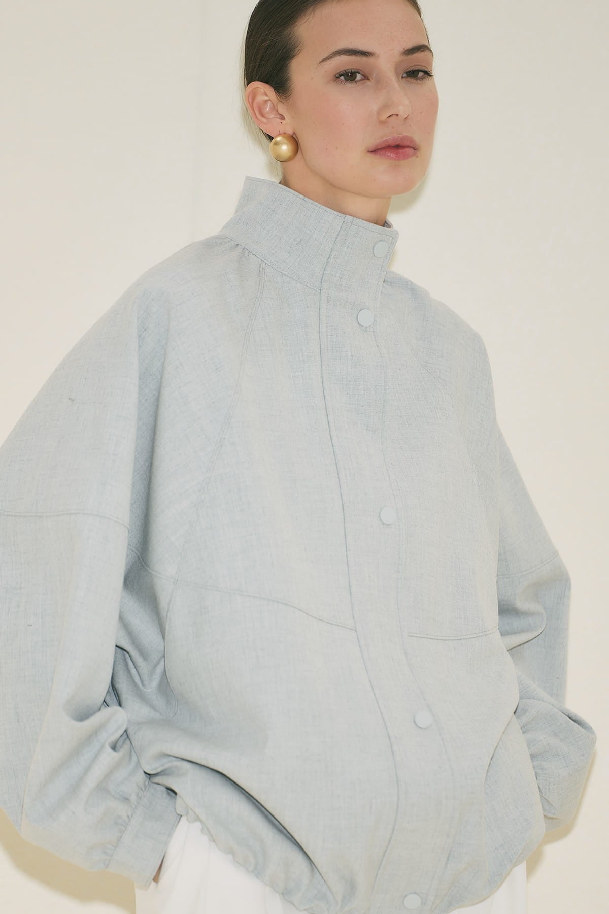 Premium bomber jacket blue