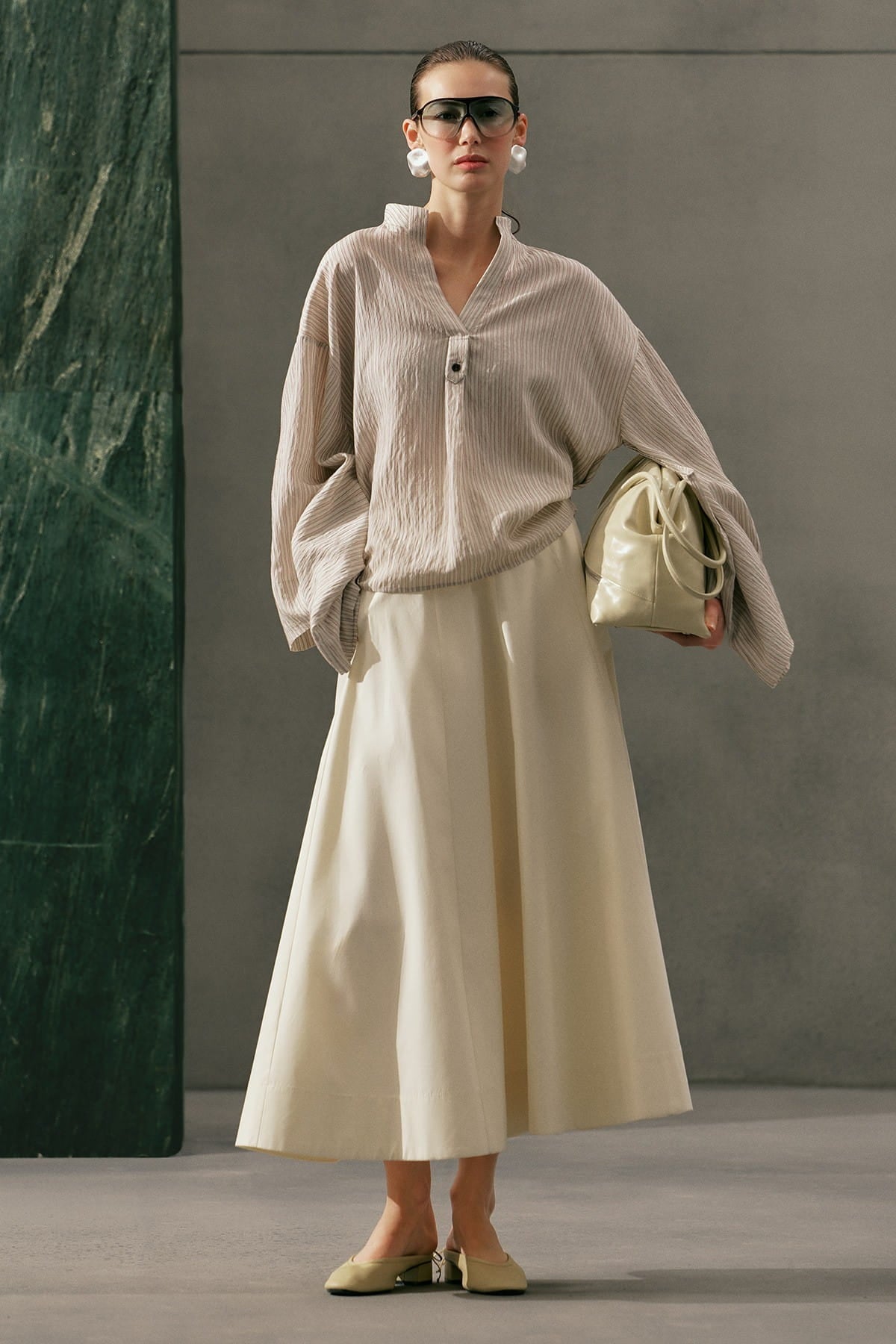 Flared Skirt Vanilla
