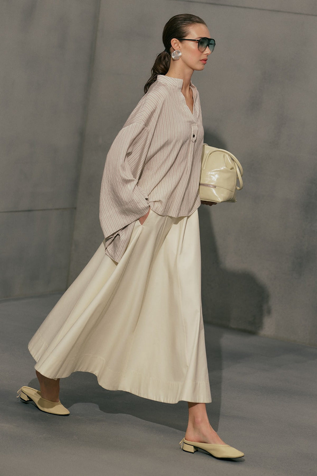 Flared Skirt Vanilla