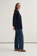 Navy Basic Sweatshirt
