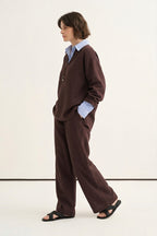 Brown Organic Cotton Suit